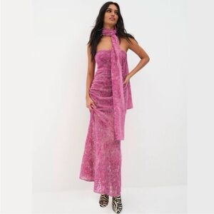 For Love & Lemons Francesca Maxi Dress NEW